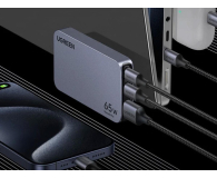 UGREEN Płaska ładowarka sieciowa Nexode Pro 65W GaN 2x USB-C + USB - 1488947 - zdjęcie 4
